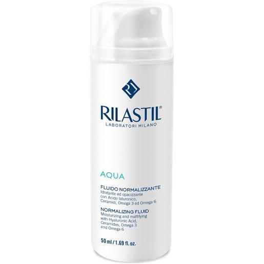 IST.GANASSINI SpA rilastil - aqua fluido normalizzante 50ml - emulsione idratante per pelli miste ed impure