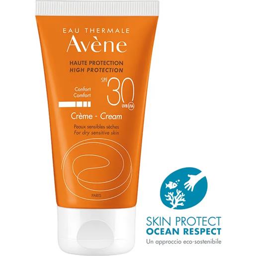 AVENE (Pierre Fabre It. SpA) avene crema protezione solare spf30 50ml - protezione solare alta per pelle secca e sensibile del viso