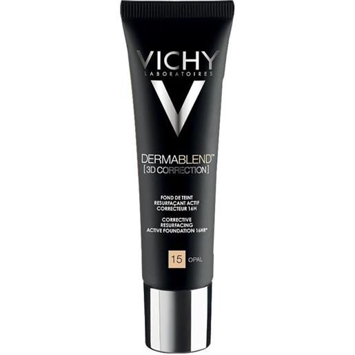 L'OREAL VICHY vichy dermablend 3d fondotinta coprente per pelle grassa con imperfezioni tonalità 15 30ml