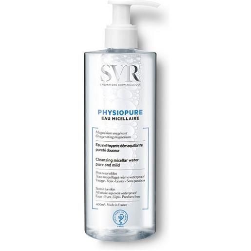 SVR physiopure acqua micellare 400 ml - detergente e struccante delicato