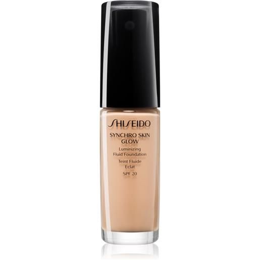 Shiseido synchro skin glow luminizing fluid foundation 30 ml