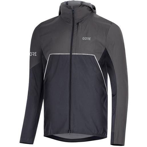 Gore® Wear r7 partial goretex infinium hoodie jacket nero s uomo