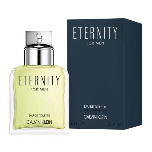 Calvin Klein eternity for men 100 ml eau de toilette per uomo