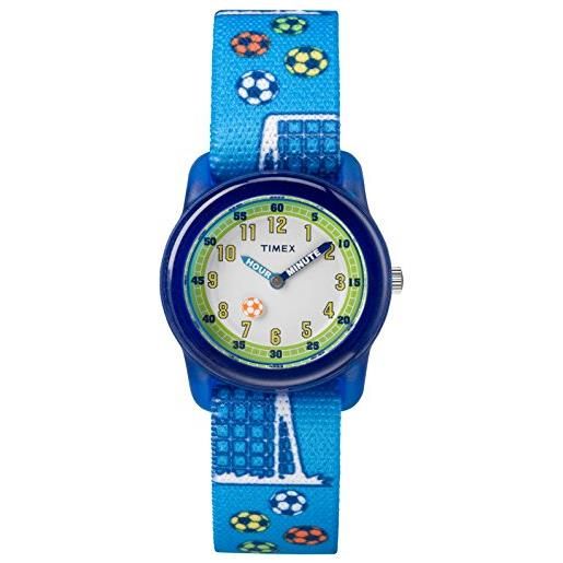 Timex tw7c16500 - orologio per bambini con movimento al quarzo, quadrante analogico e cinturino in tessuto
