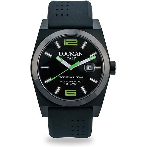 Locman orologio meccanico uomo Locman stealth - 0205bkbkngr0gok 0205bkbkngr0gok