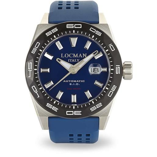 Locman orologio meccanico uomo Locman stealth - 0215v3-0kblnks2b 0215v3-0kblnks2b