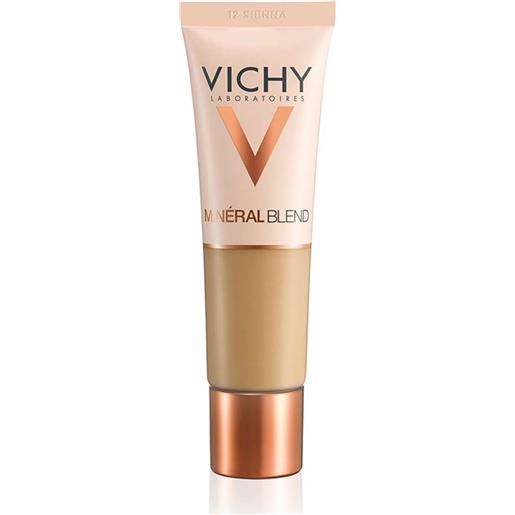 Vichy Make-up vichy mineralblend - fondotinta idratante 12 sienna, 30ml