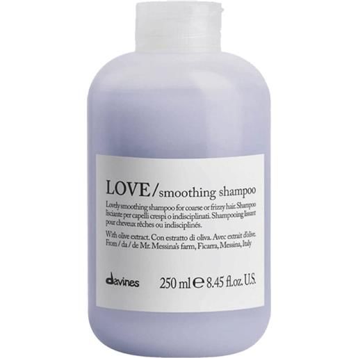 Shampoo davines love smooth shampoo essential haircare, 250 ml