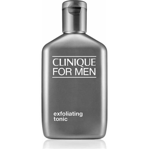 Clinique for men exfoliating tonic, 200 ml lozione esfoliante viso (tipo i, ii)