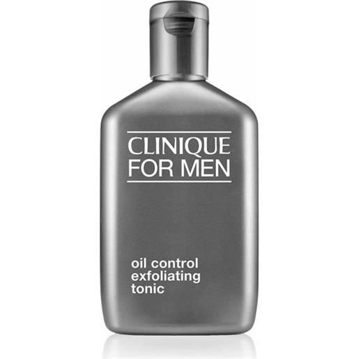 Clinique for men oil control exfoliating tonic, 200 ml - lozione esfoliante viso (tipo iii, iv)