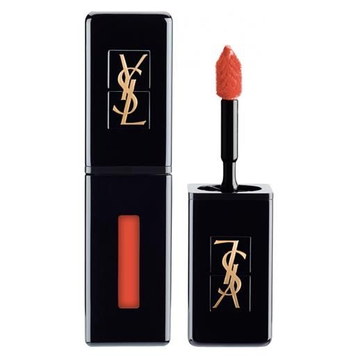 Yves Saint Laurent vernis à lèvres vinyl cream rossetto brillante, rossetto, gloss 406 orange electro