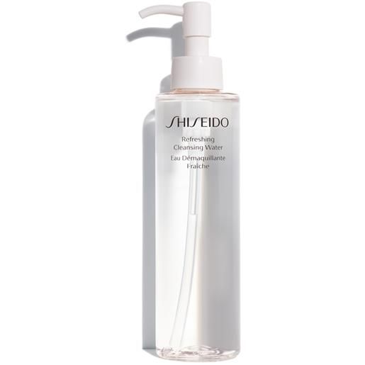 Shiseido refreshing cleansing water 180ml acqua detergente viso