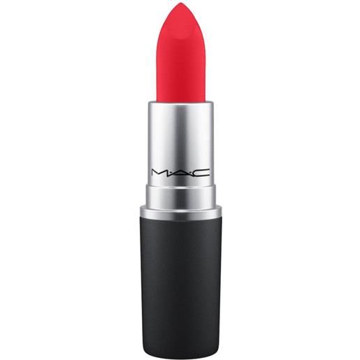 MAC powder kiss lipstick rossetto mat, rossetto lasting passion