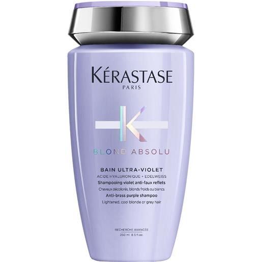 Kérastase bain ultra-violet 250ml shampoo protezione colore, shampoo illuminante
