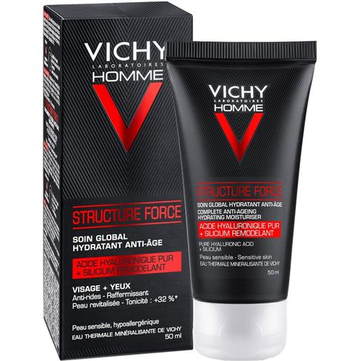VICHY (L'Oreal Italia SpA) vichy homme structure force anti-aging hydrating pelle sensibile 50ml