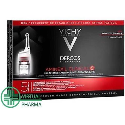 Vichy dercos aminexil intensive 5 uomo 21 flaconi