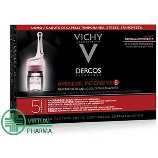 Vichy dercos aminexil intensive 5 uomo 42 flaconi