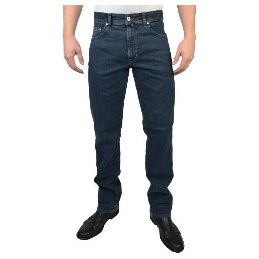 Pierre Cardin dijon jeans relaxed uomo blu (indigo 02) w33/l32