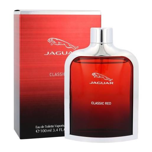 Jaguar classic red 100 ml eau de toilette per uomo