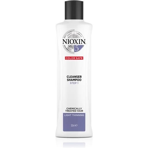 Nioxin system 5 color safe cleanser shampoo 300 ml