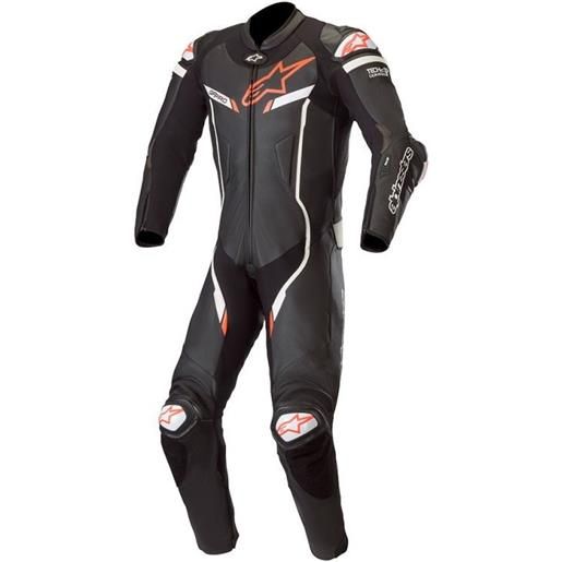 Alpinestars tuta intera in pelle gp pro v2 tech air - nero bianco 12 taglia 50
