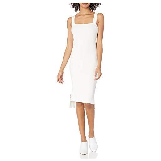 The Drop amelia - vestito a canottiera con collo quadrato, con spalline donna, pralina, m