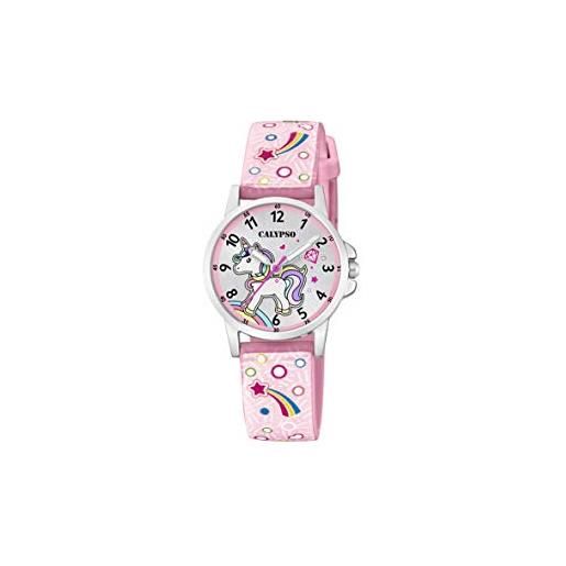 Calypso watches orologio analogico quarzo unisex bambini con cinturino in plastica k5776/5