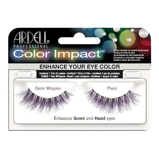 Ardell - color impact (ciglia colorate) -demi wispies plum (viola)