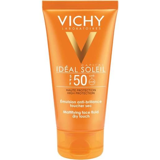 VICHY (L'Oreal Italia SpA) vichy capital soleil dry touch emulsione neutra spf 50 50 ml - protezione solare ad elevata resistenza all'acqua e al tatto asciutto