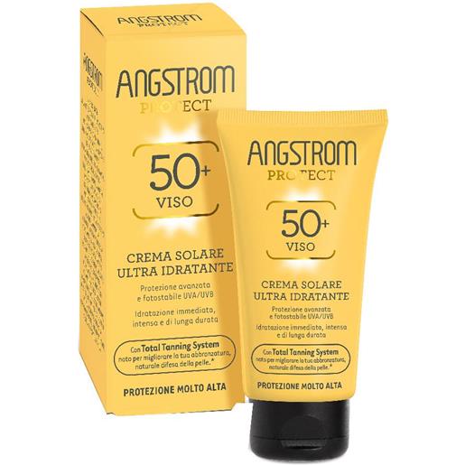 PERRIGO ITALIA Srl angstrom crema solare viso ultra idratante spf50+ - protezione solare viso per pelli sensibili - 50 ml