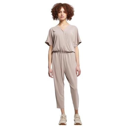 Urban Classics tuta da donna in modal t-shirt, terracotta, s