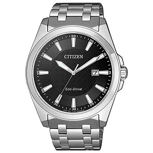 Citizen orologio analogo al quarzo uomo con cinturino in acciaio inossidabile bm7108-81e
