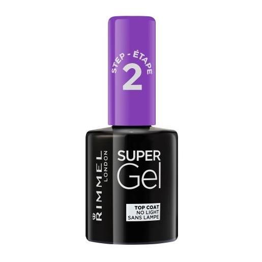 Rimmel London super gel top coat smalto gel top coat 12 ml