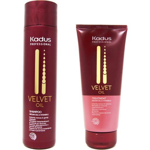Kadus kit velvet oil shampoo + treatment