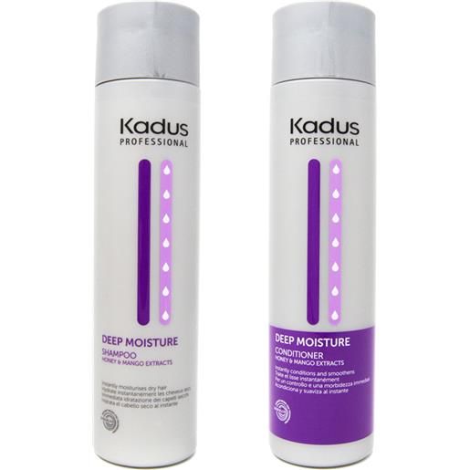 Kadus kit deep moisture shampoo + conditioner