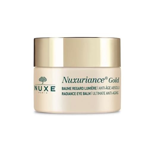 Nuxe - nuxuriance gold baume regard lumiere confezione 15 ml + beauty organizer omaggio