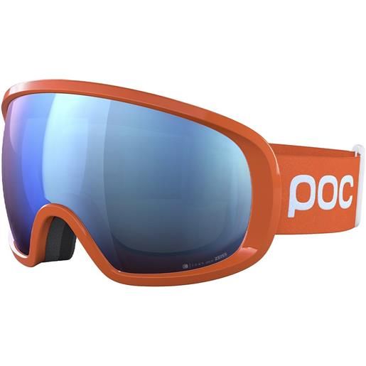 Poc fovea clarity comp ski goggles arancione spektris blue/cat2