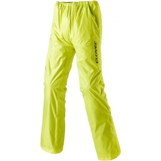 CLOVER pantaloni clover wet pro wp giallo