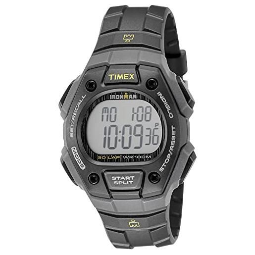 Timex orologio digitale quarzo unisex con cinturino in resina tw5m09500