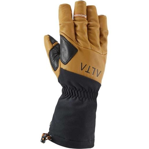 Montane alpine mission goretex gloves arancione, nero s uomo