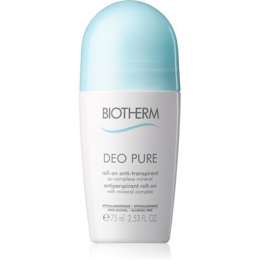 Biotherm deo pure deo pure 75 ml