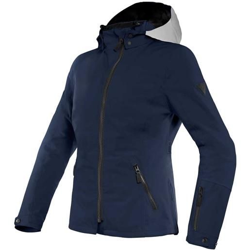 Dainese Outlet mayfair d-dry hoodie jacket blu 44 donna