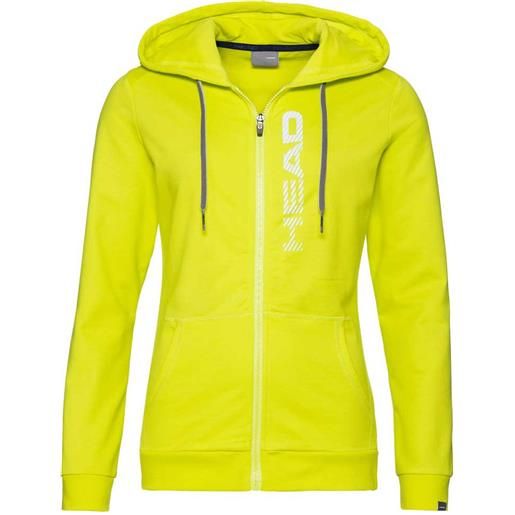 Head Racket club greta full zip sweatshirt giallo l donna