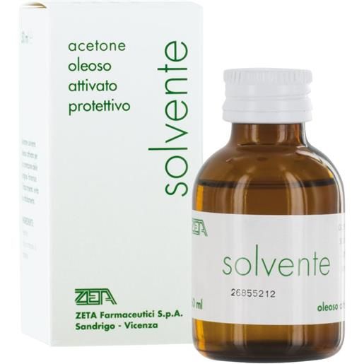 ZETA FARMACEUTICI SpA zeta - acetone solvente oleoso 50 ml