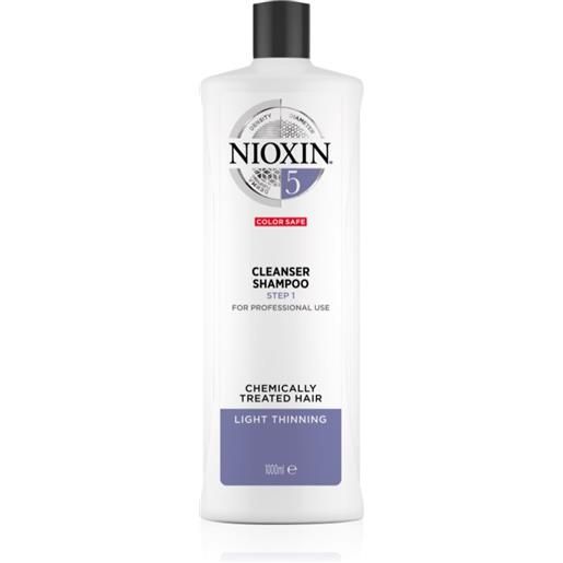 Nioxin system 5 color safe cleanser shampoo 1000 ml