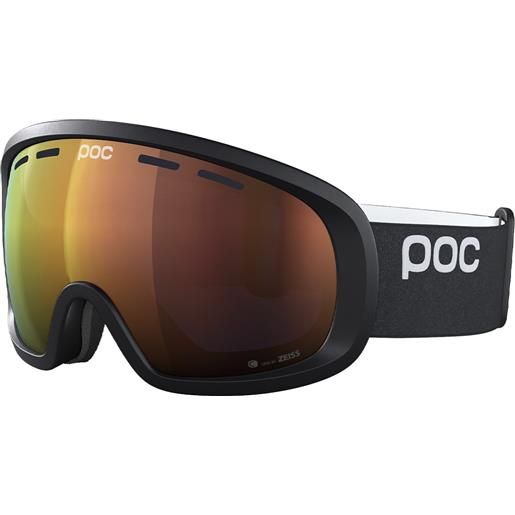Poc fovea mid clarity ski goggles nero spektris orange/cat2