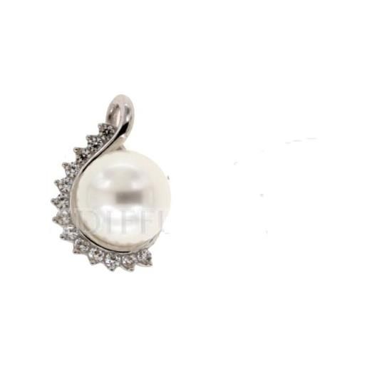 Gioielleria Lucchese Oro ciondolo oro bianco con perla 803321712766