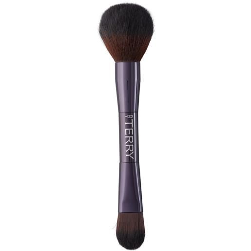 By Terry dual-ended liquid & powder brush pennelli, pennello make-up