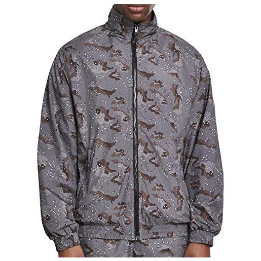 Urban Classics track jacket giacca sportiva, multicolore (darkdesert camo 02271), medium uomo