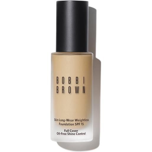 Bobbi Brown skin long-wear weightless foundation spf15 fondotinta liquido warm ivory